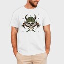 Viking Skull Axe, Tricou Barbati (Unisex)