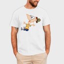 Phineas and Ferb 25, Tricou Barbati (Unisex)