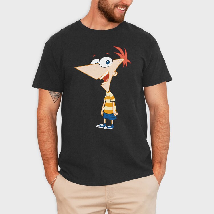 Phineas and Ferb 3, Tricou Barbati (Unisex)