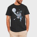 Astronaut Moon Basket, Tricou Barbati (Unisex)