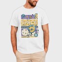 Space Adventure Cat, Tricou Barbati (Unisex)