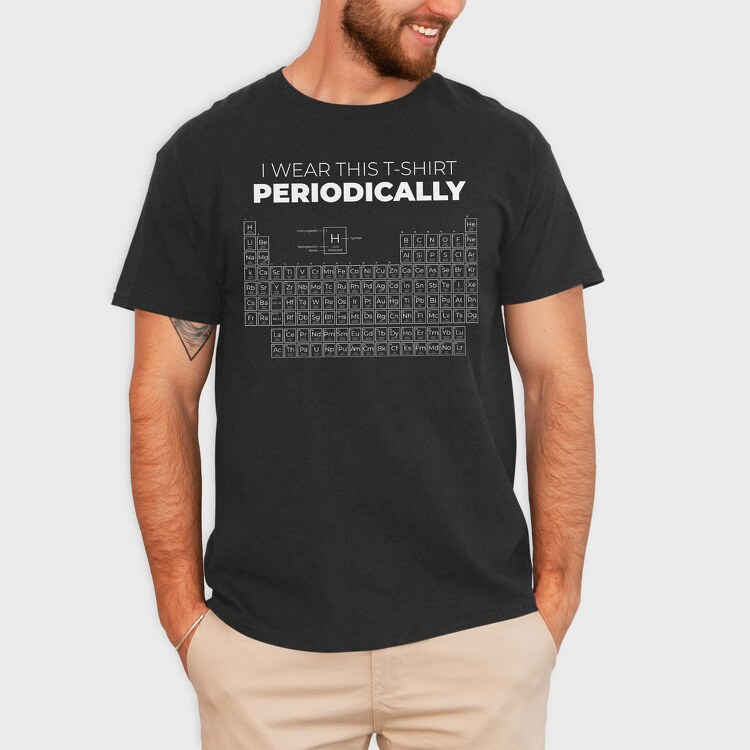 I Wear This Tshirt Periodically, Tricou Barbati (Unisex)