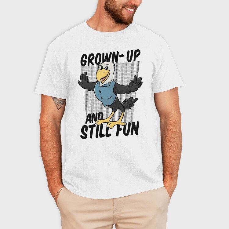 Grown Up and Still Fun, Tricou Barbati (Unisex)