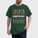 Love to All Ugly Sweater, Tricou Barbati (Unisex)
