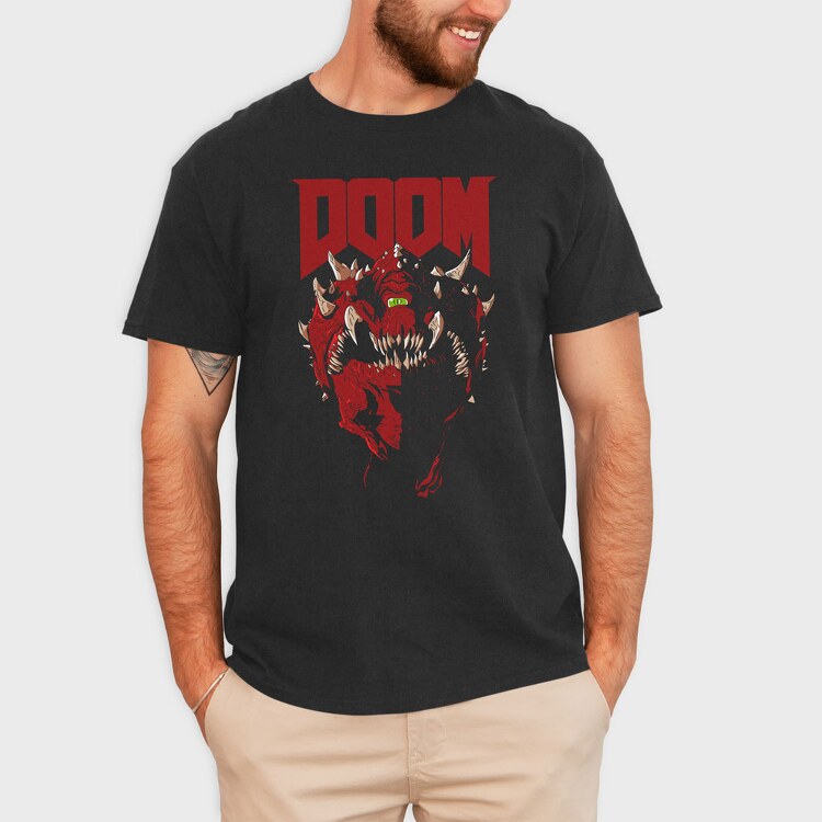 Doom 9, Tricou Barbati (Unisex)