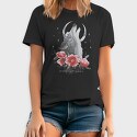 Wolf Moon Flowers, Tricou Barbati (Unisex)