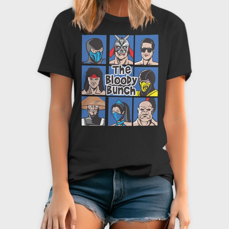 The Bloody Bunch Mortal Kombat, Tricou Barbati (Unisex)