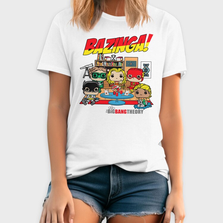 Bazinga Comics, Tricou Barbati (Unisex)