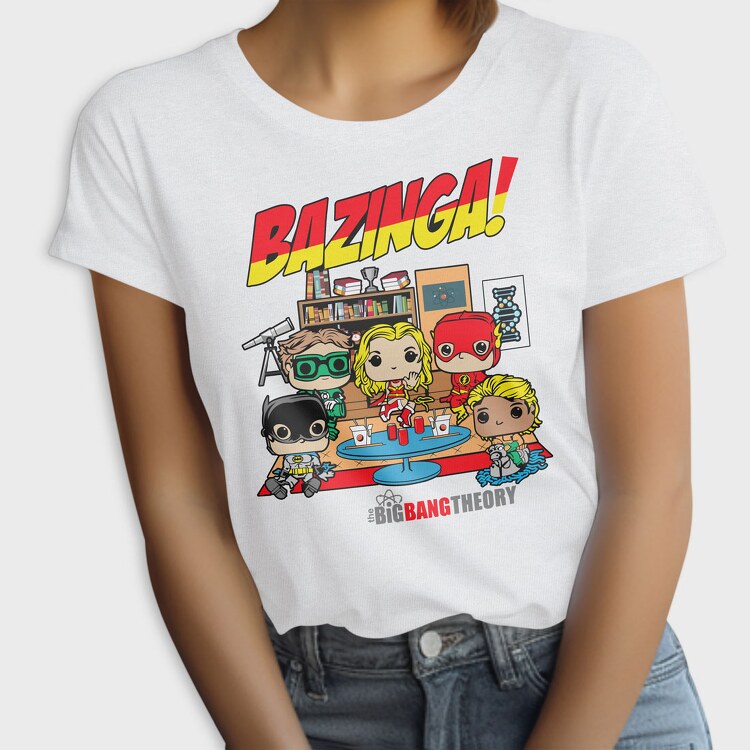 Bazinga Comics, Tricou Femei