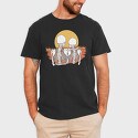 Skeletons Love Sunset, Tricou Barbati (Unisex)