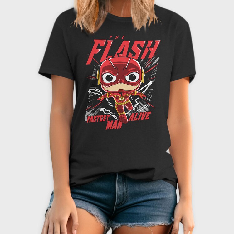 The Flash Comics, Tricou Barbati (Unisex)
