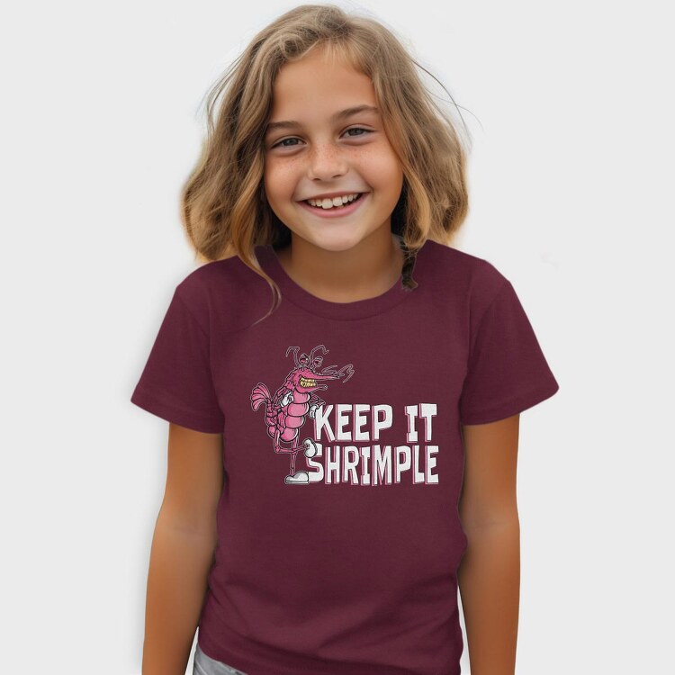 Keep It Shrimple, Tricou Copii