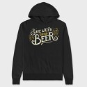 Save Water Drink Beer, Hanorac Oversize Barbati (Unisex)