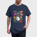 Drummer Set Colorful, Tricou Barbati (Unisex)