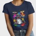 Drummer Set Colorful, Tricou Femei