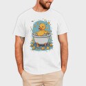 Duck Money Cartoon, Tricou Barbati (Unisex)