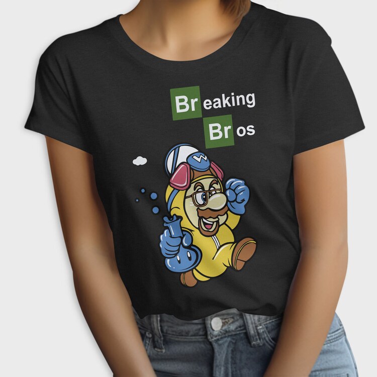 Breacking Bros Mario, Tricou Femei