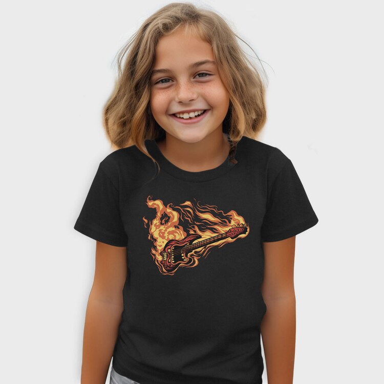 Guitar on Fire, Tricou Copii