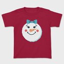 Christmas Snowman Faces 2, Tricou Copii