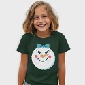 Christmas Snowman Faces 2, Tricou Copii