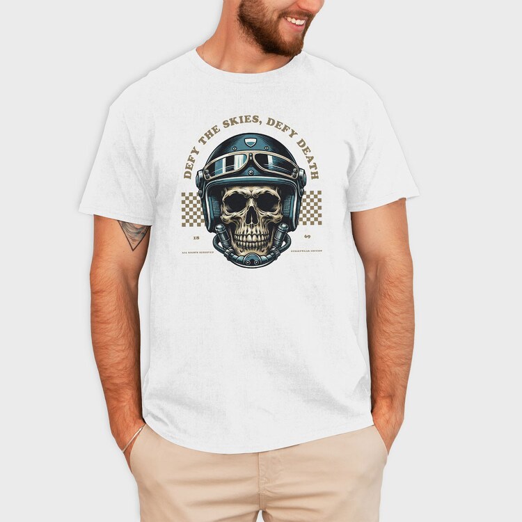 Defy the Skies, Tricou Barbati (Unisex)