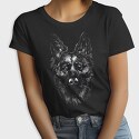 German Shepherd Monochrome, Tricou Femei