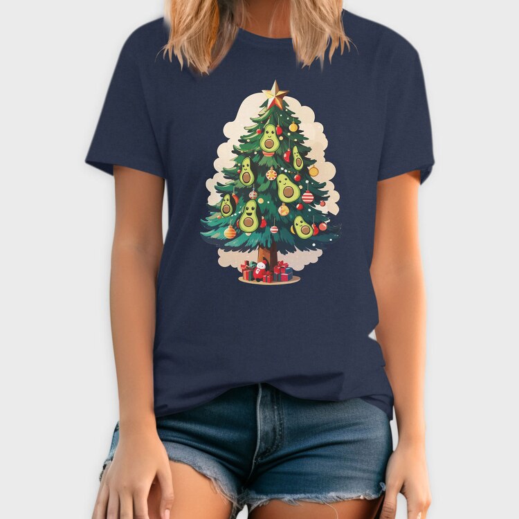 Avocado Christmas, Tricou Barbati (Unisex)
