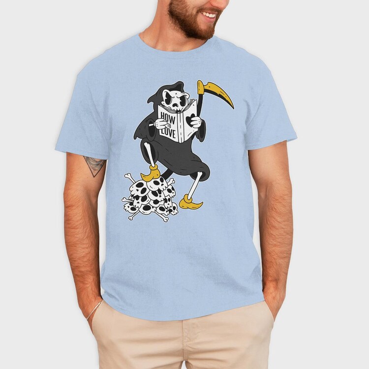 Grim Reaper Reading, Tricou Barbati (Unisex)