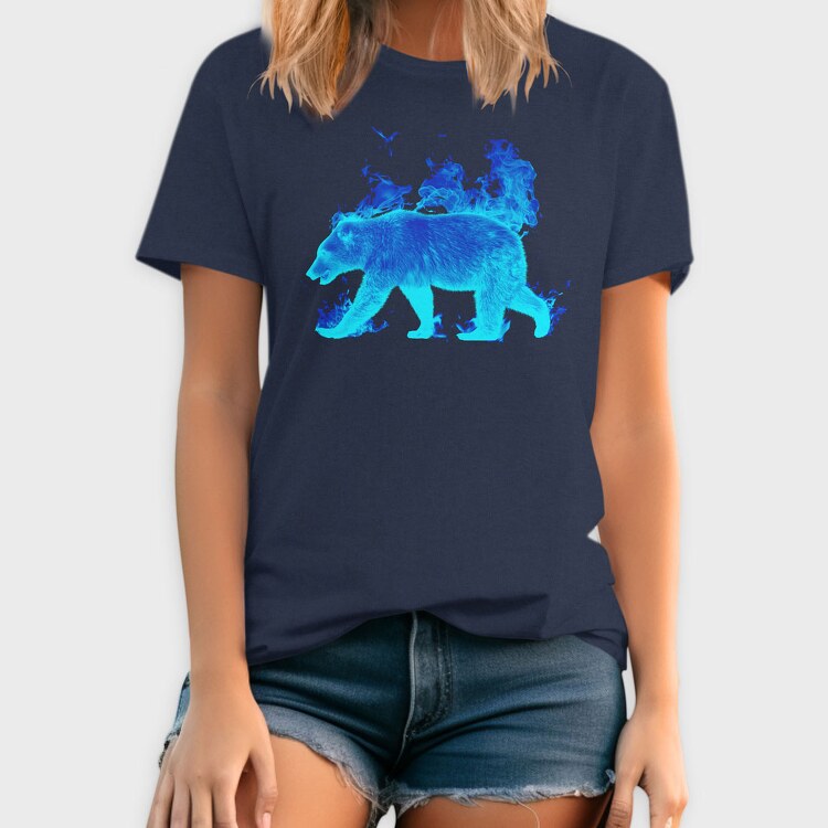 Fire Bear, Tricou Barbati (Unisex)