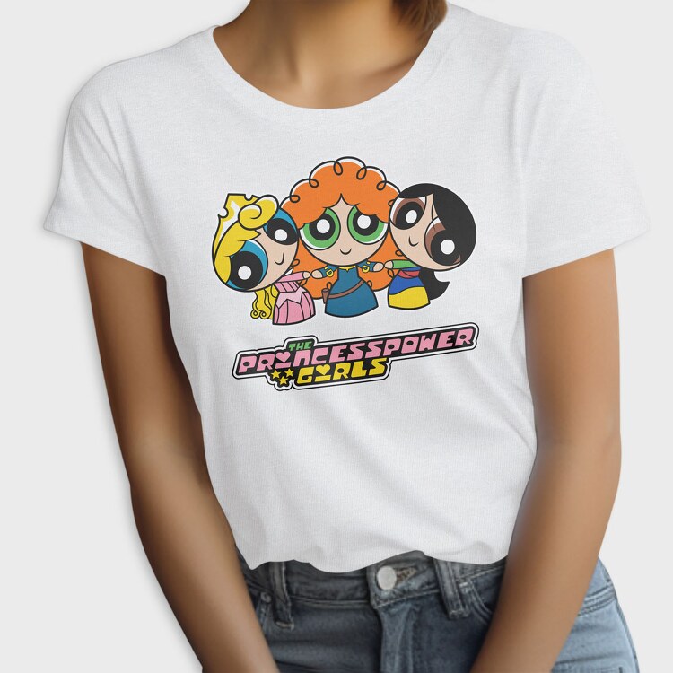 The Powerpuff Girls Aurora Merida, Tricou Femei