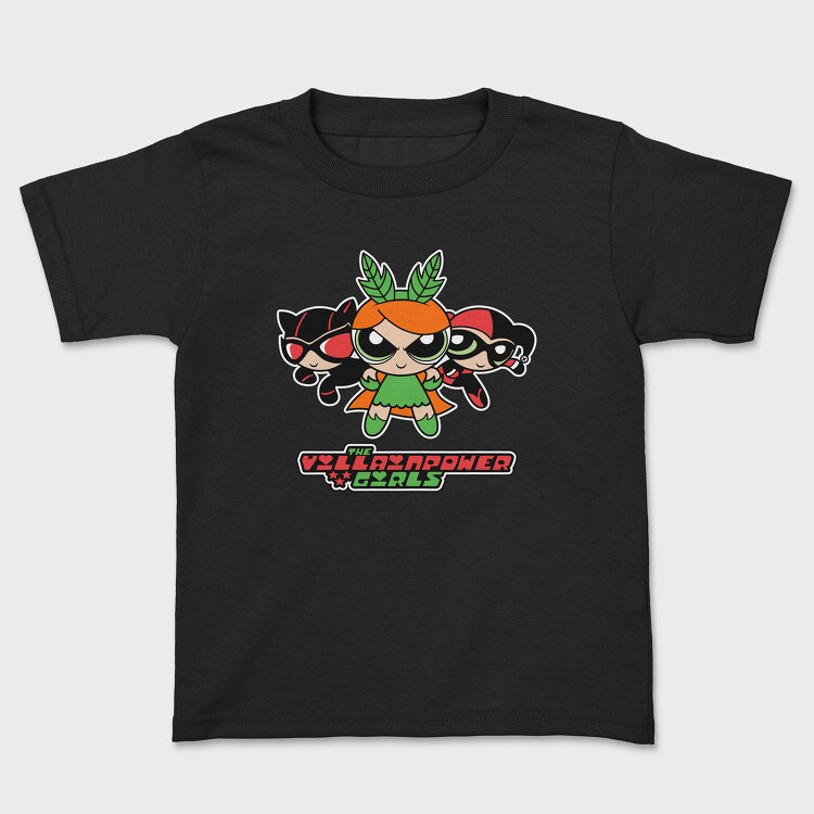 The Powerpuff Girls Catwoman Harley, Tricou Copii