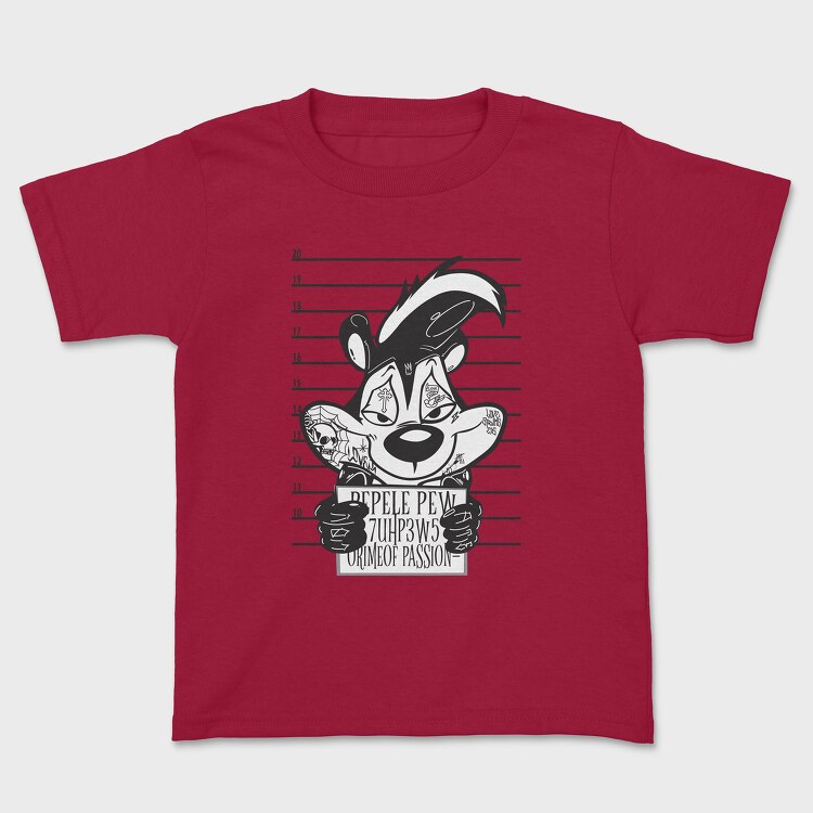 Prisoner Pep Le Pew, Tricou Copii