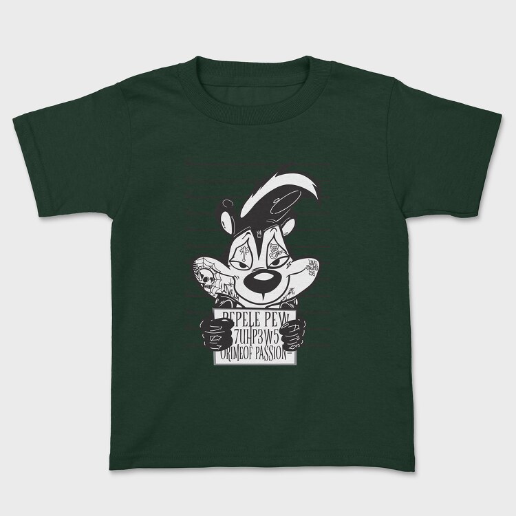 Prisoner Pep Le Pew, Tricou Copii