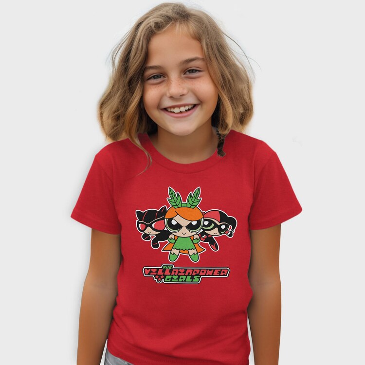 The Powerpuff Girls Catwoman Harley, Tricou Copii