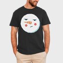 Christmas Snowman Faces 9, Tricou Barbati (Unisex)