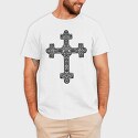 Germanic Cross Handdrawn, Tricou Barbati (Unisex)
