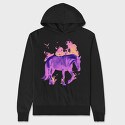 Fire Horse, Hanorac Oversize Barbati (Unisex)