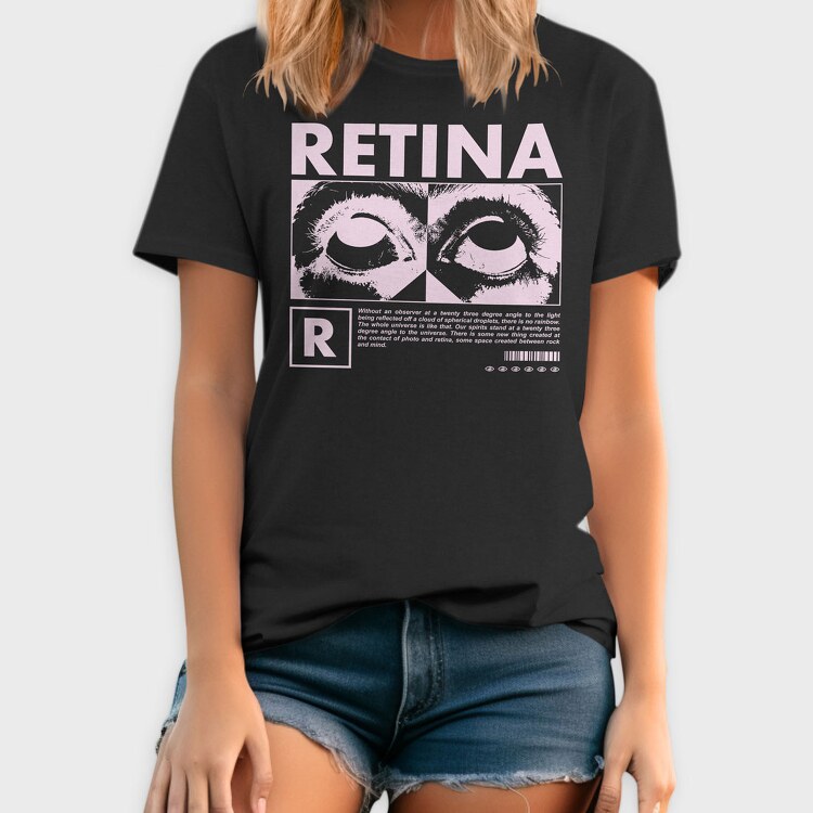 Retina 2, Tricou Barbati (Unisex)