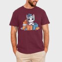 Birthday Cat, Tricou Barbati (Unisex)