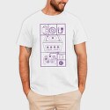 Retro Gaming Entertainment System 2, Tricou Barbati (Unisex)