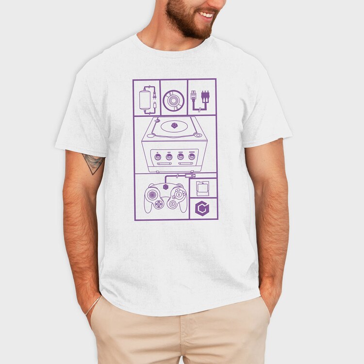 Retro Gaming Entertainment System 2, Tricou Barbati (Unisex)