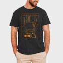 Retro Gaming Entertainment System, Tricou Barbati (Unisex)