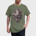 Trex Missing Tooth, Tricou Barbati (Unisex)
