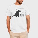 Dinosaur Game, Tricou Barbati (Unisex)