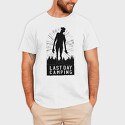Last Day Camping Zombie, Tricou Barbati (Unisex)