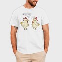 Crazy Funny Chickens, Tricou Barbati (Unisex)