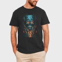 Skull Flames, Tricou Barbati (Unisex)