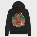Raccoon Beer, Hanorac Oversize Barbati (Unisex)