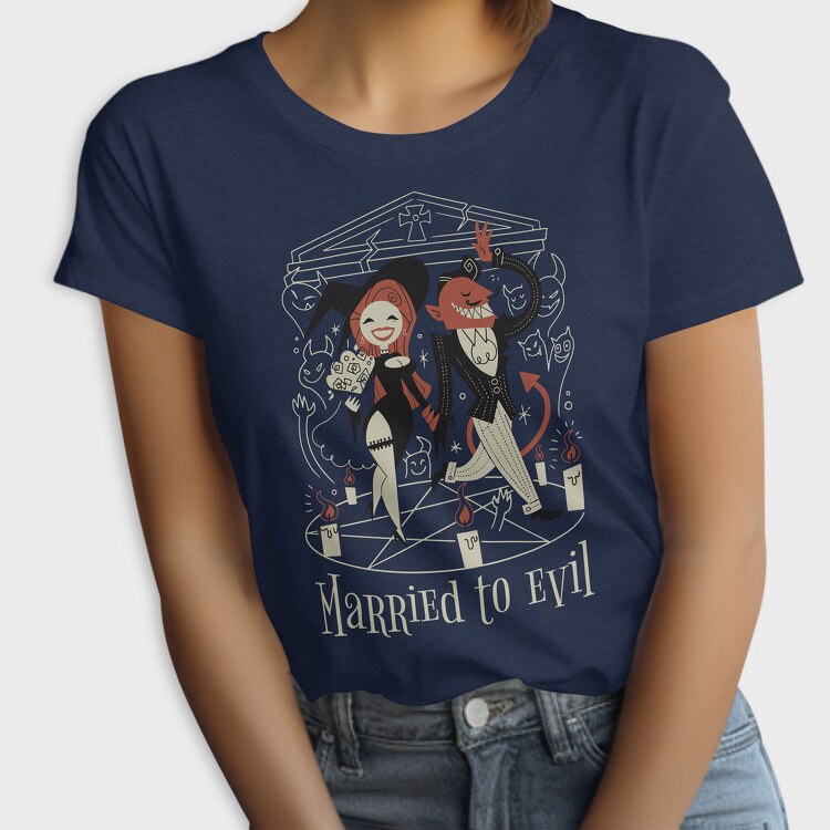 Married to Evil, Tricou Femei