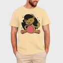 Rude Teddy Bear, Tricou Barbati (Unisex)